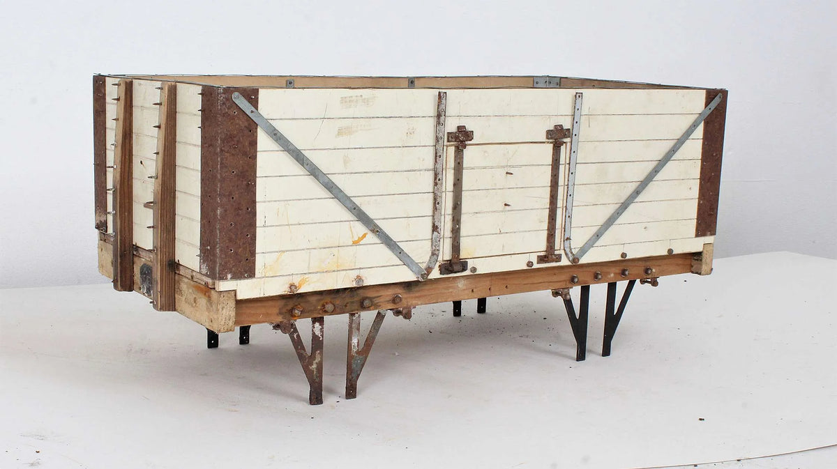 Ten part-built 5 inch gauge wagons