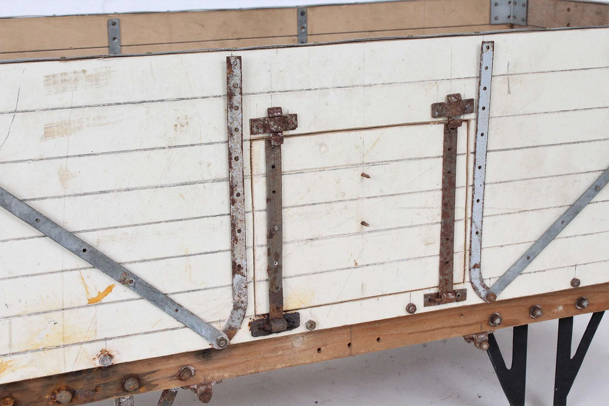 Ten part-built 5 inch gauge wagons