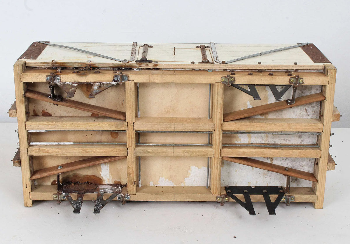 Ten part-built 5 inch gauge wagons