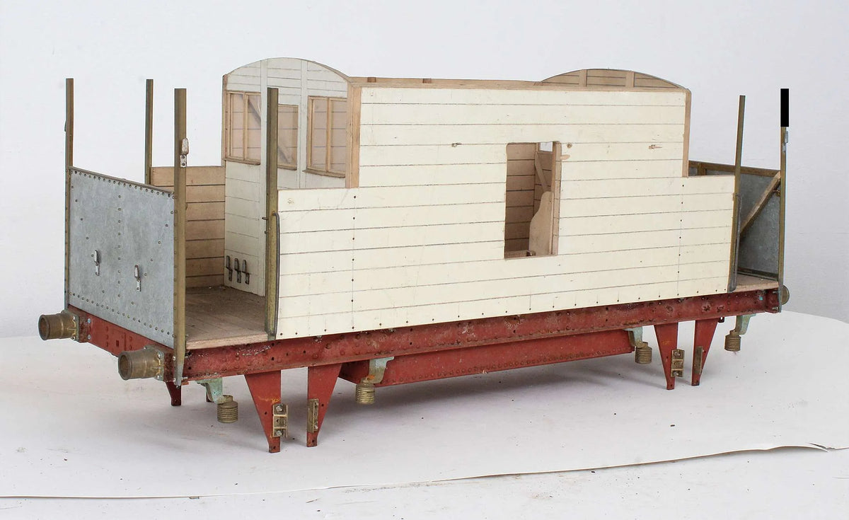 Ten part-built 5 inch gauge wagons