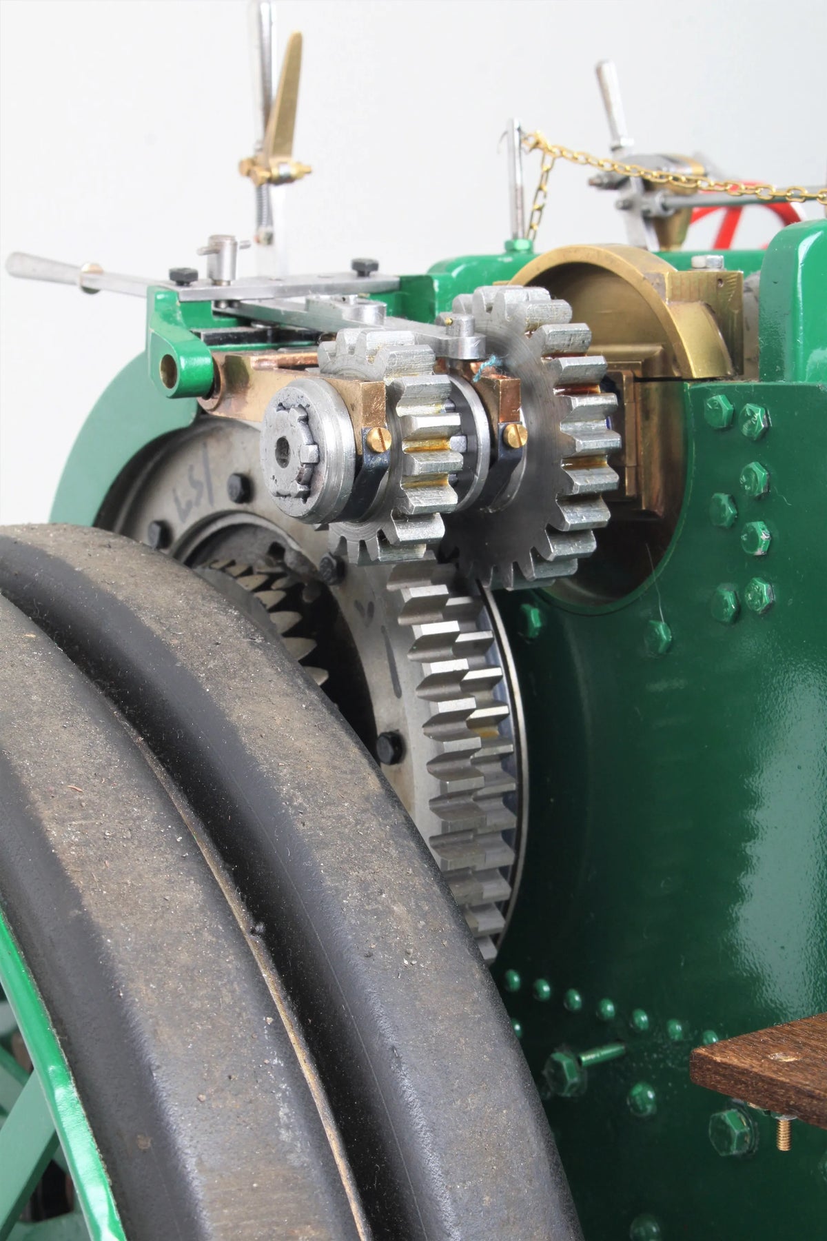 2 inch scale Burrell agricultural engine