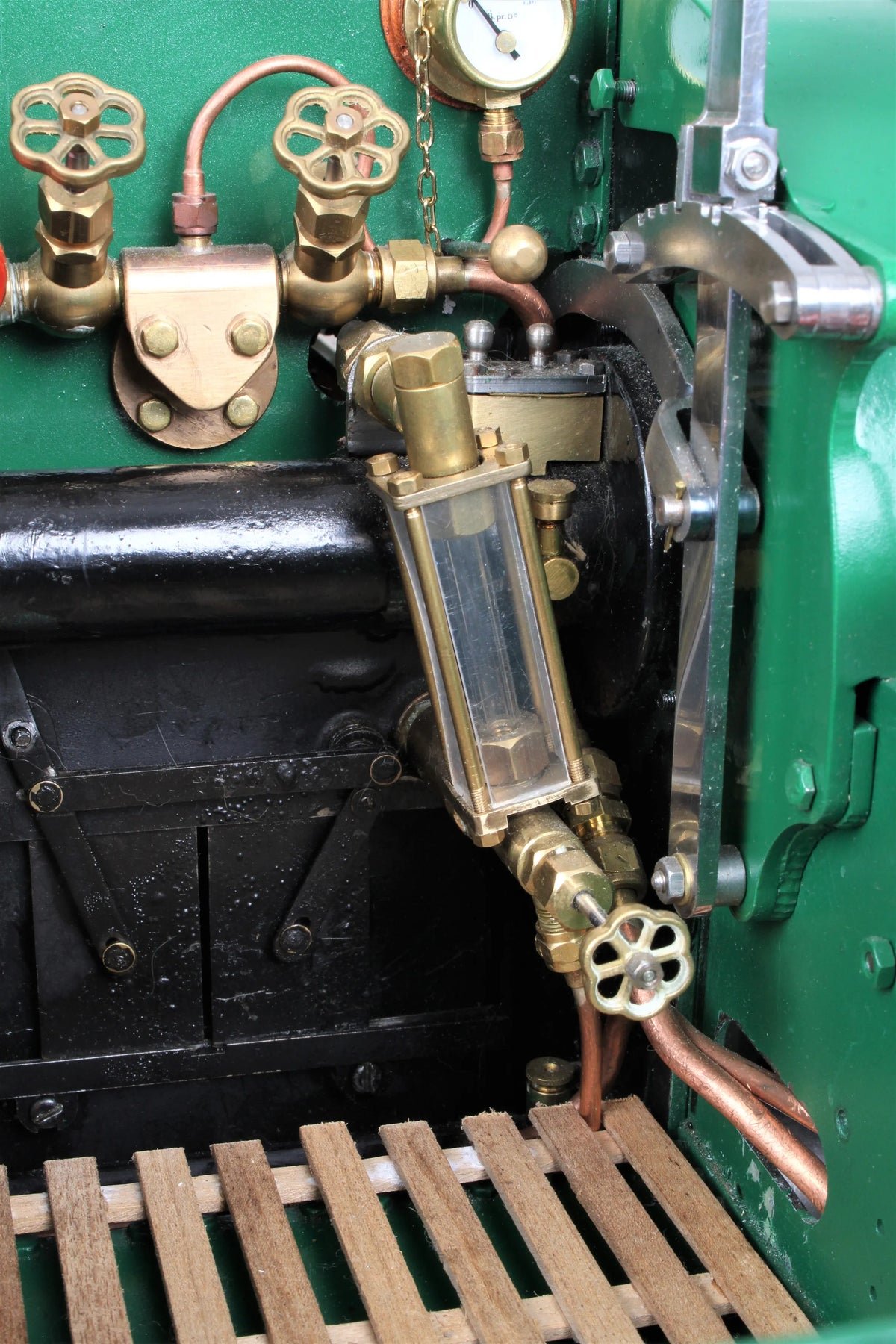 2 inch scale Burrell agricultural engine