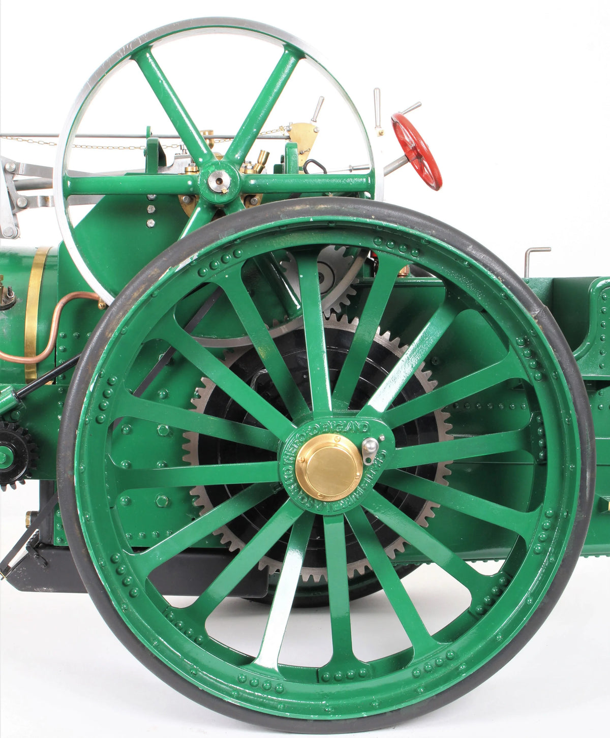 2 inch scale Burrell agricultural engine