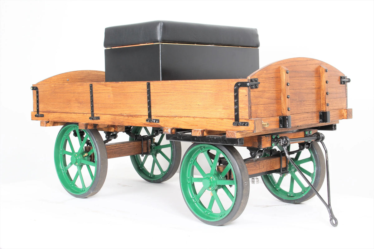 2 inch scale Burrell agricultural wagon