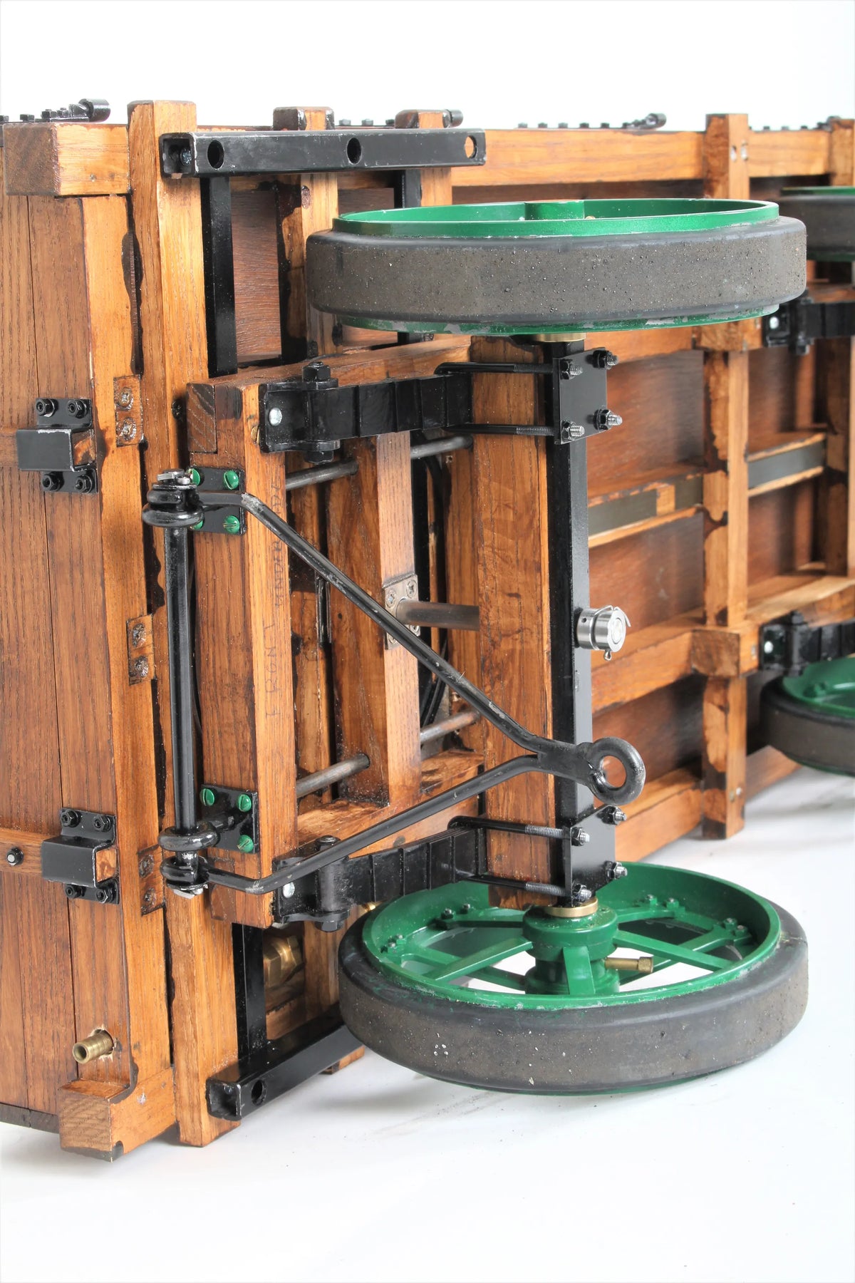 2 inch scale Burrell agricultural wagon