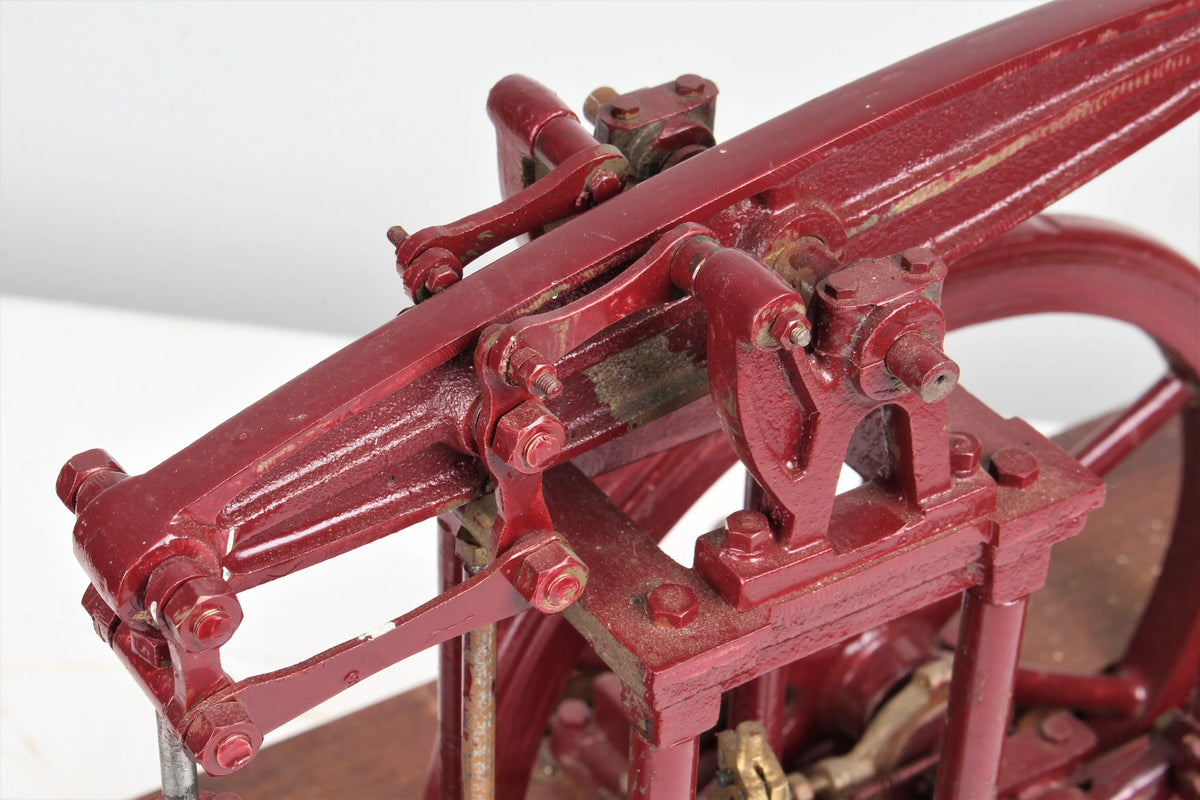 Four column beam engine