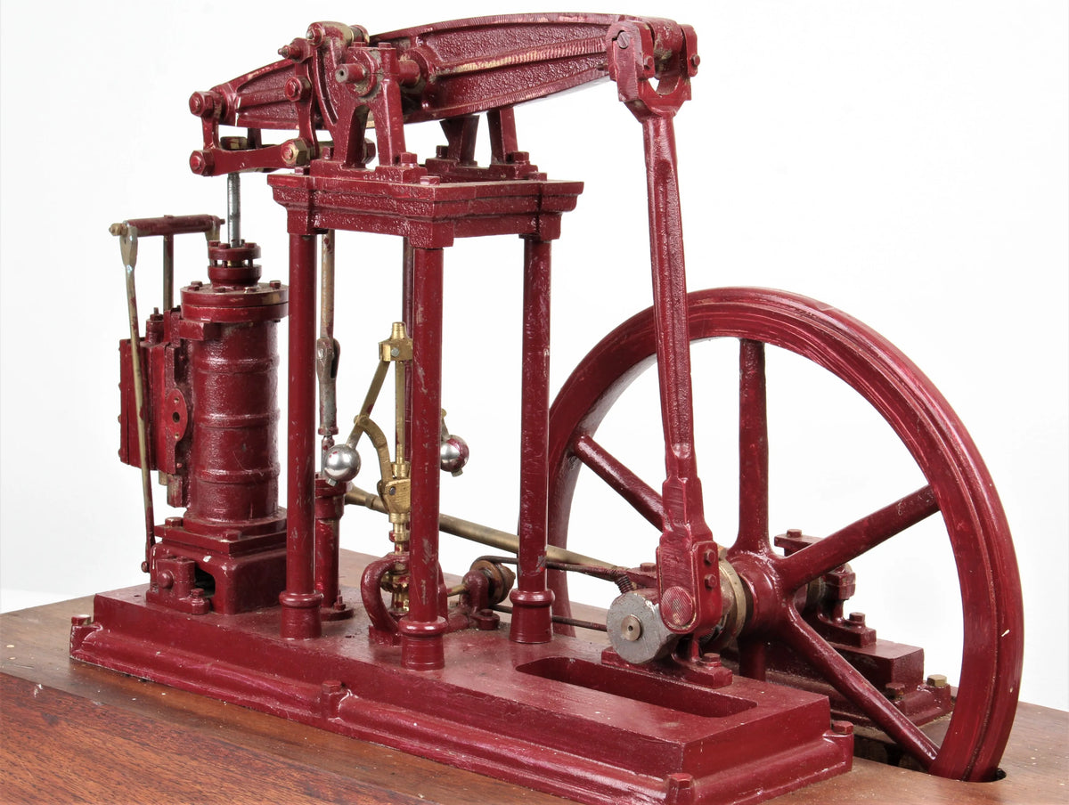 Four column beam engine