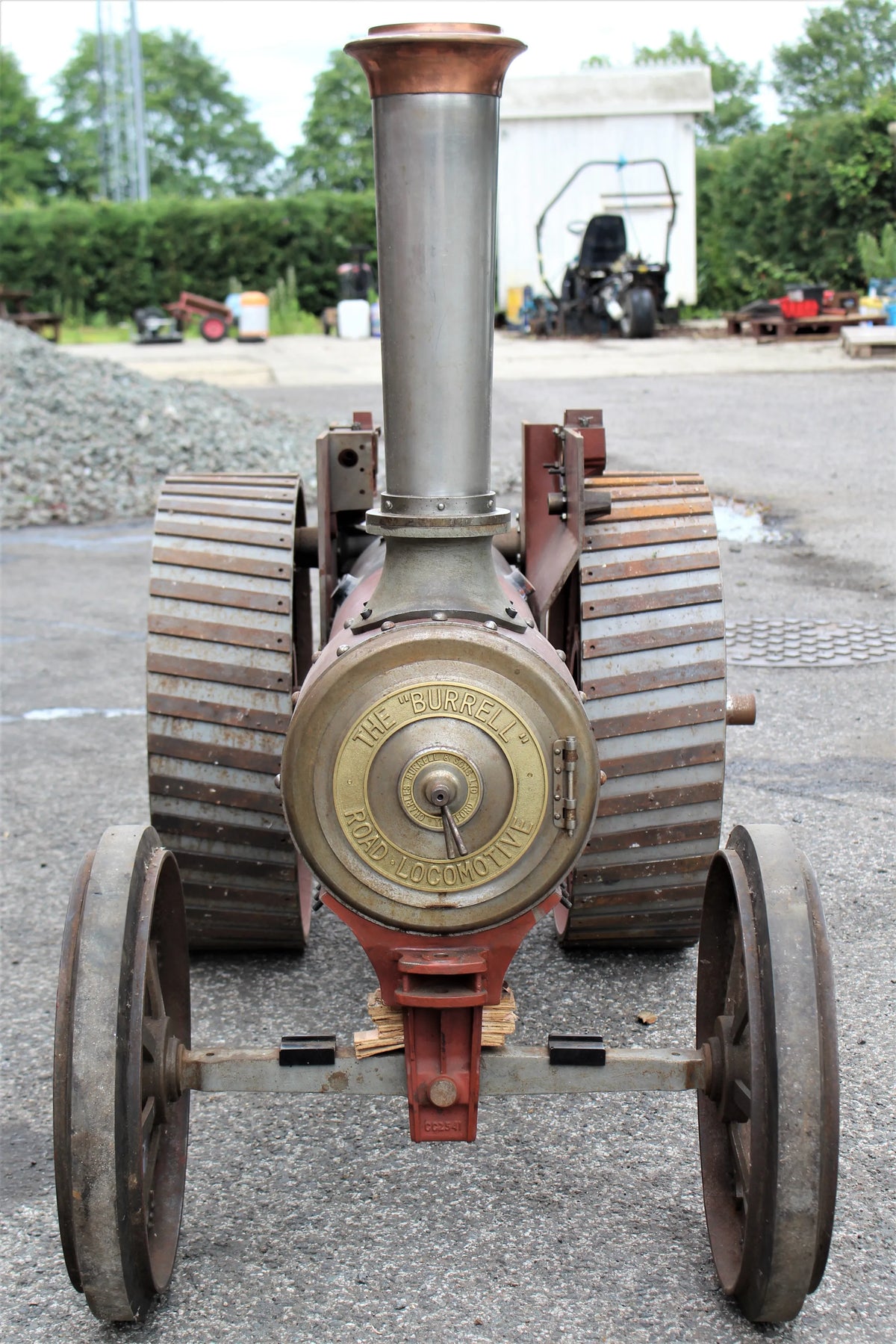 4 inch scale Burrell DCC road locomotive