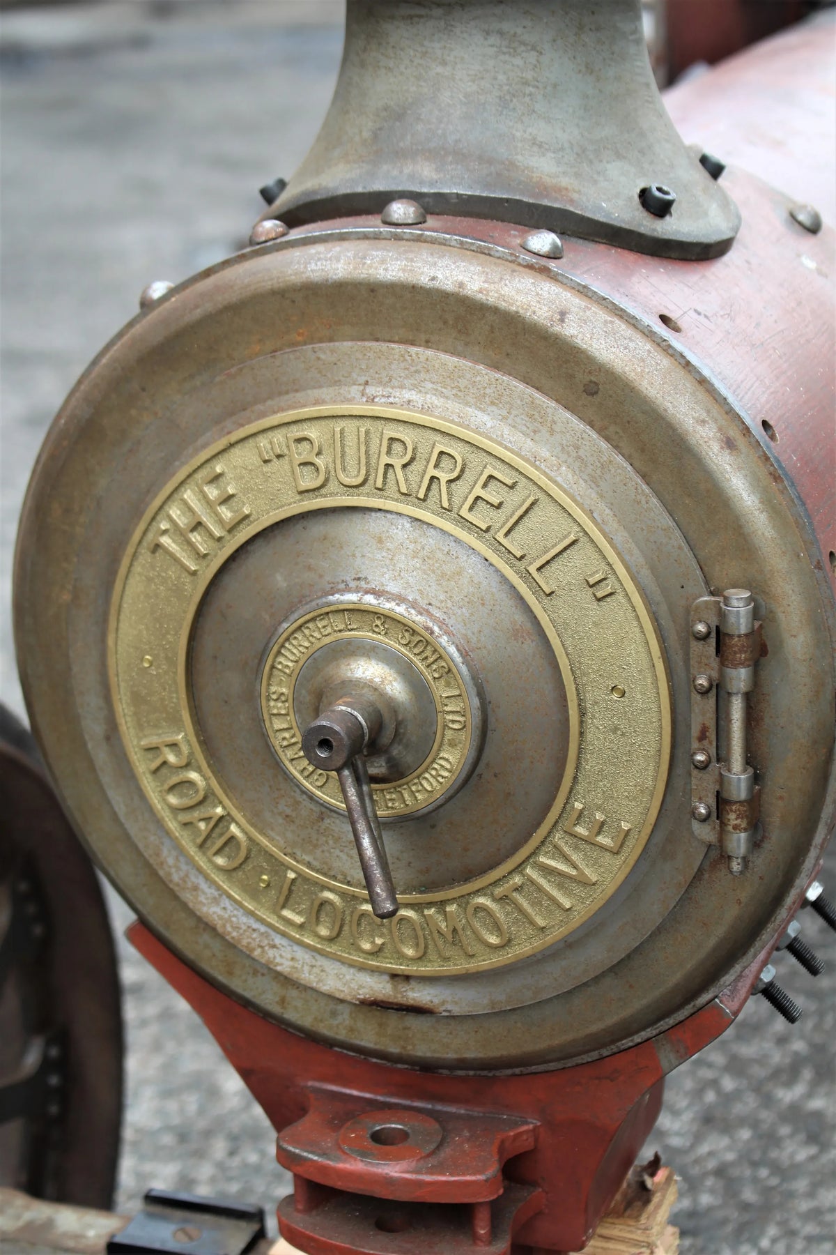 4 inch scale Burrell DCC road locomotive