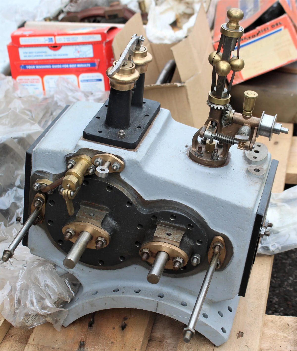 4 inch scale Burrell DCC road locomotive