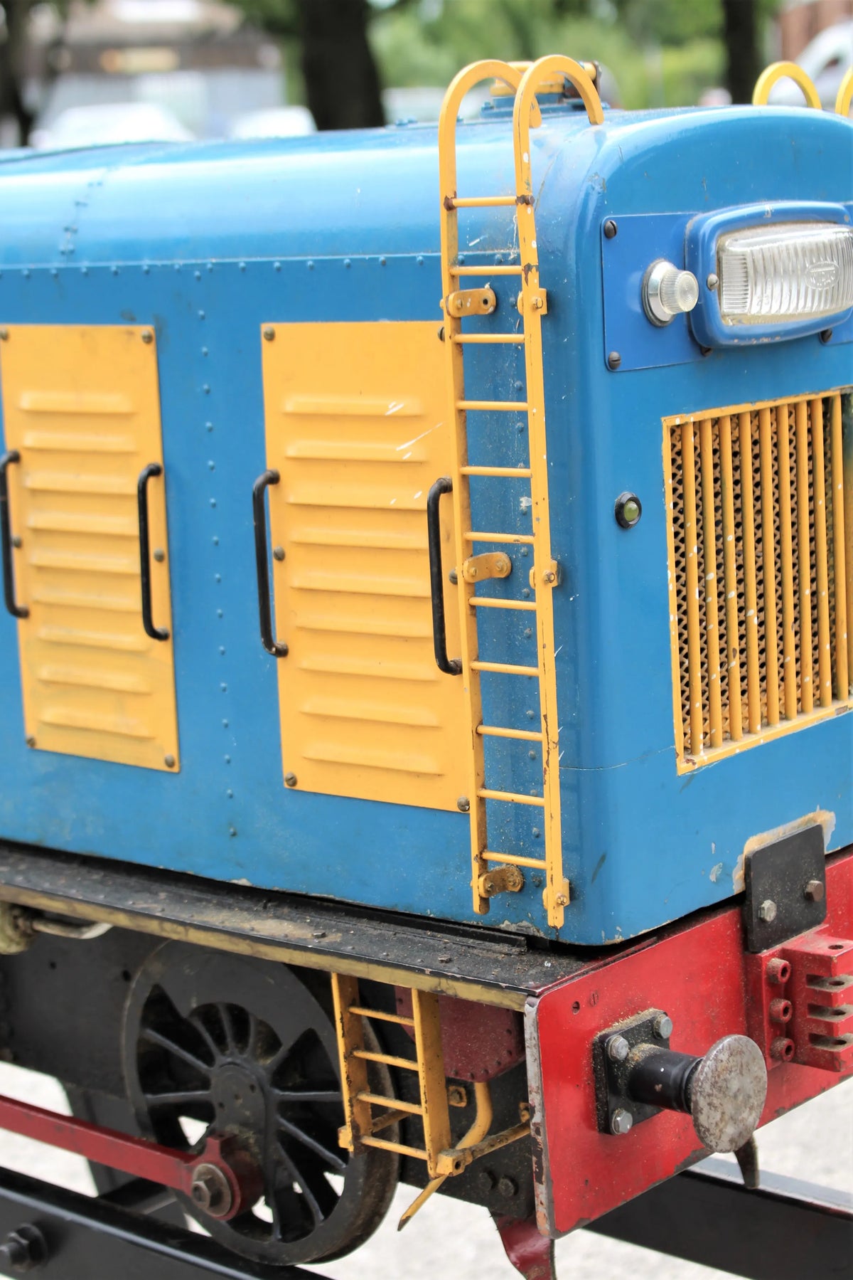 7 1/4 inch gauge diesel shunter