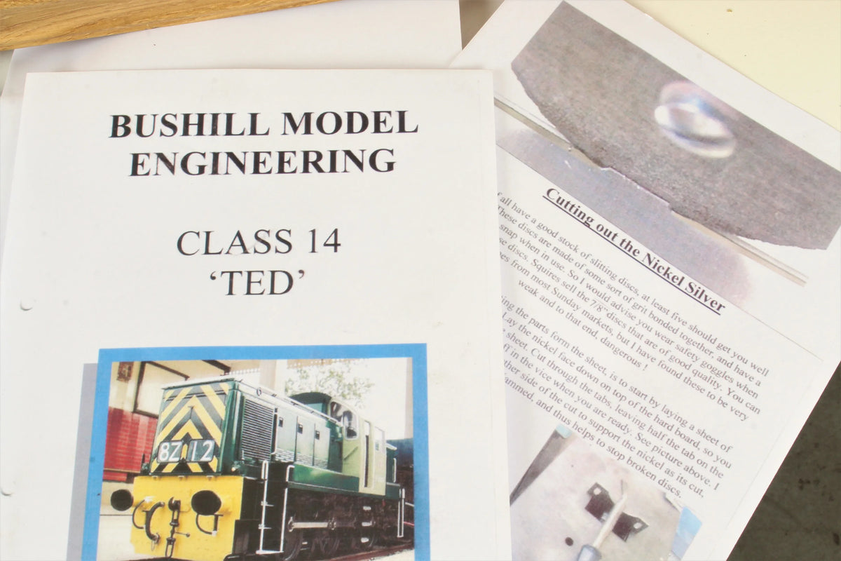 5 inch gauge part-built Class 14 "Teddy Bear"