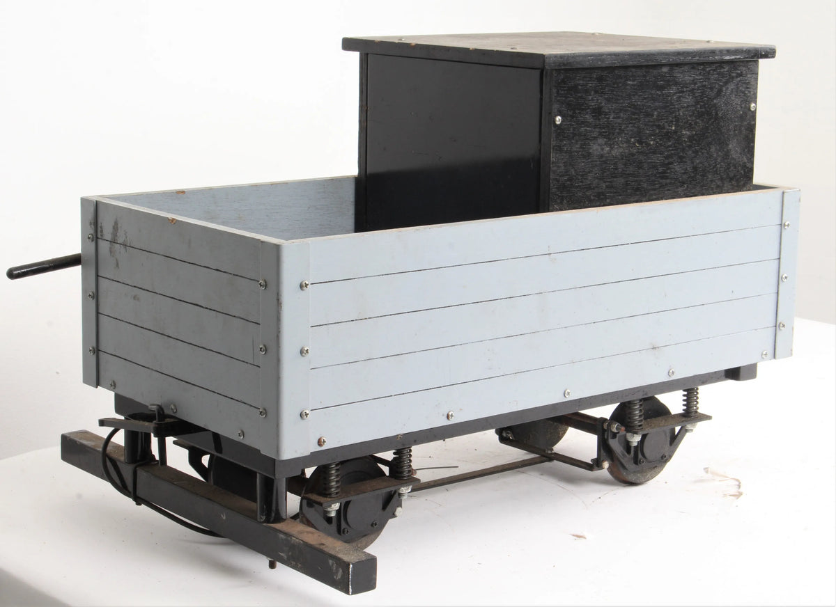 5 inch gauge braked driving trolley