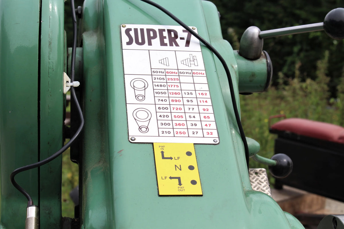Myford Super 7B lathe
