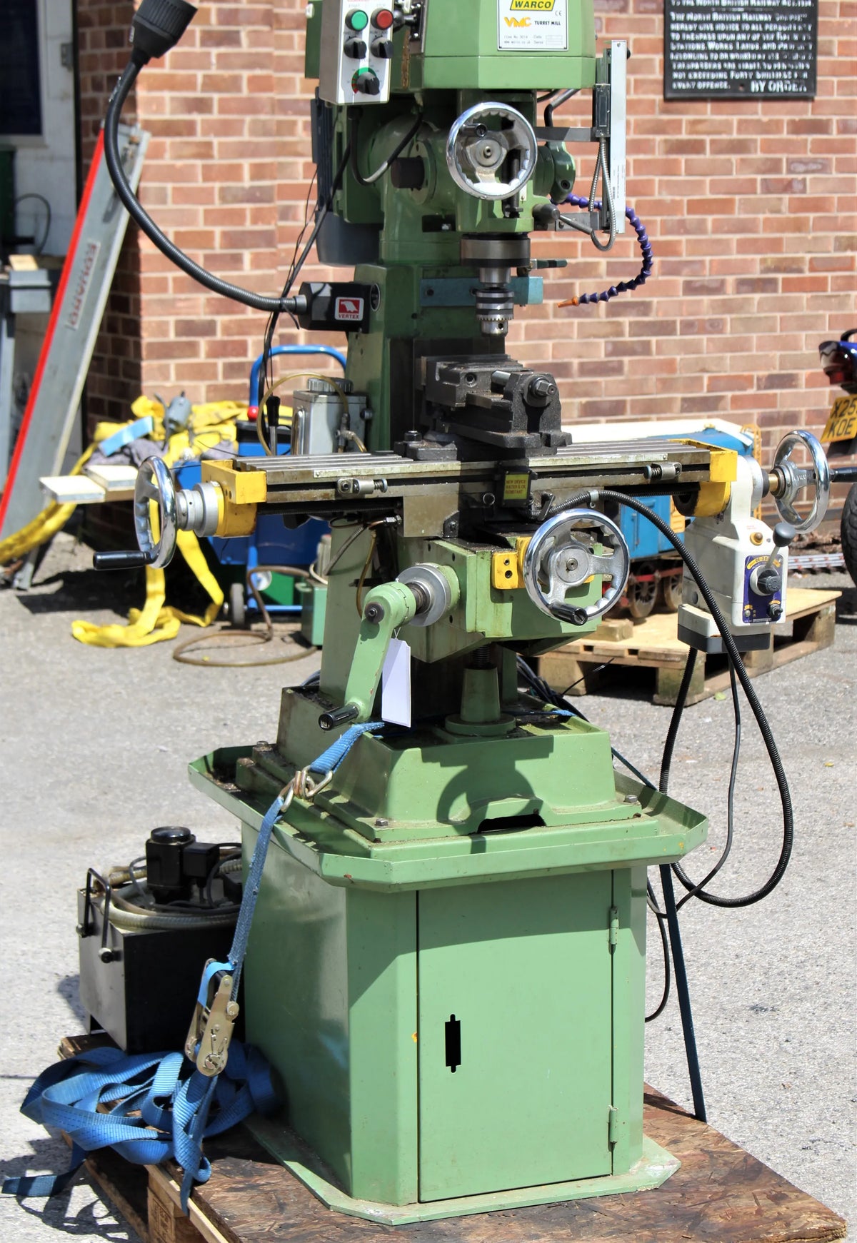 Warco VMC mill with tooling & accessories