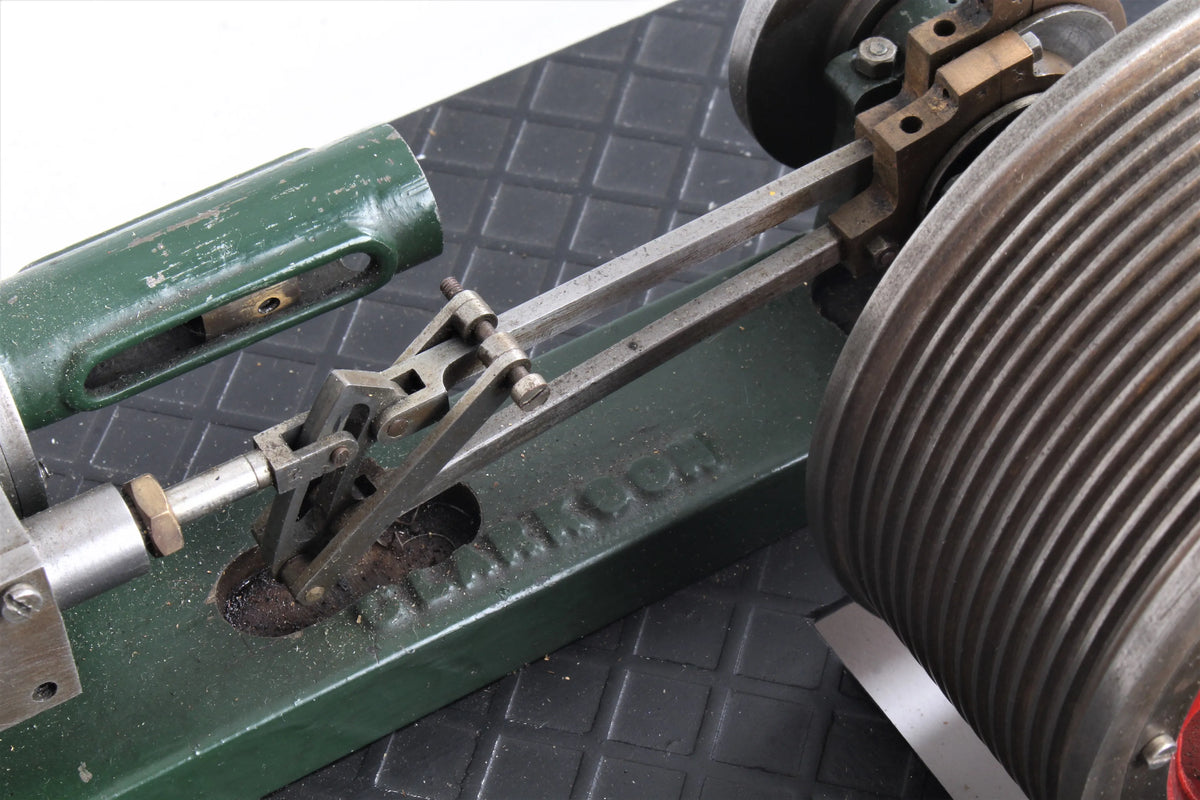 Pair part-built Clarkson twin cylinder mill engines