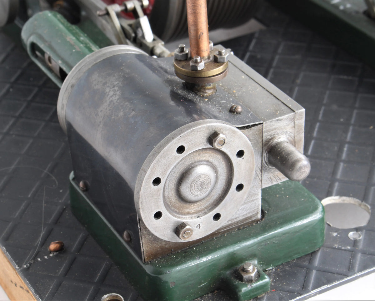 Pair part-built Clarkson twin cylinder mill engines