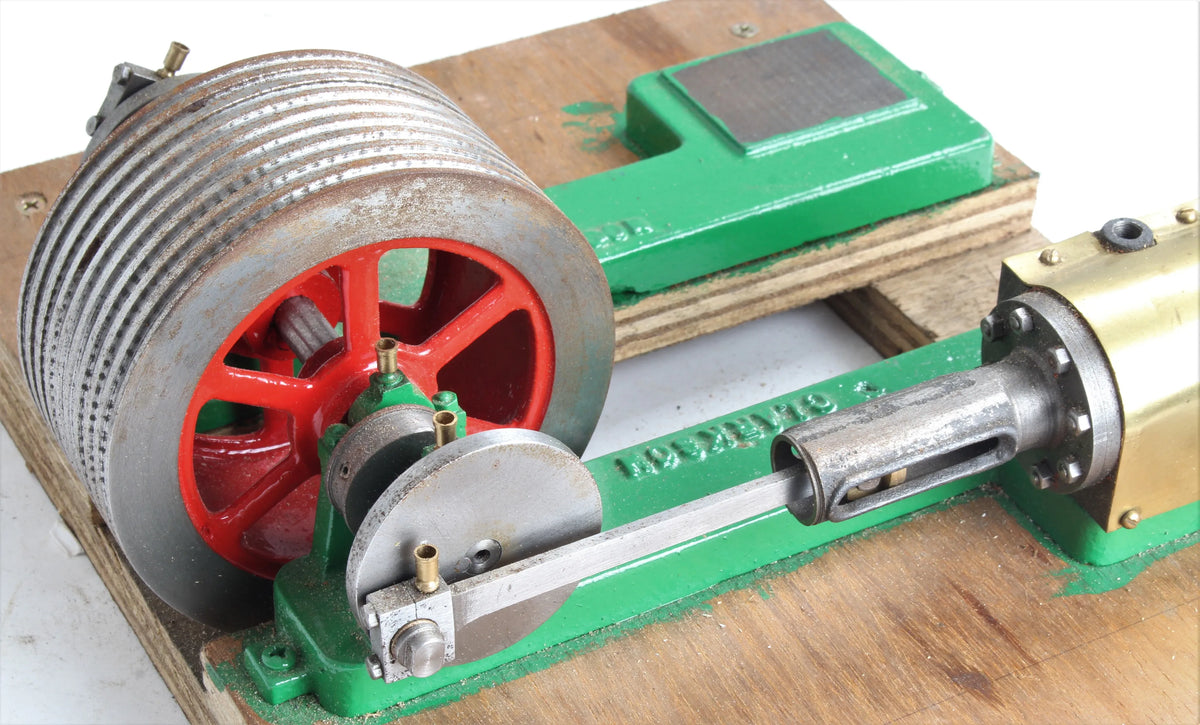Pair part-built Clarkson twin cylinder mill engines