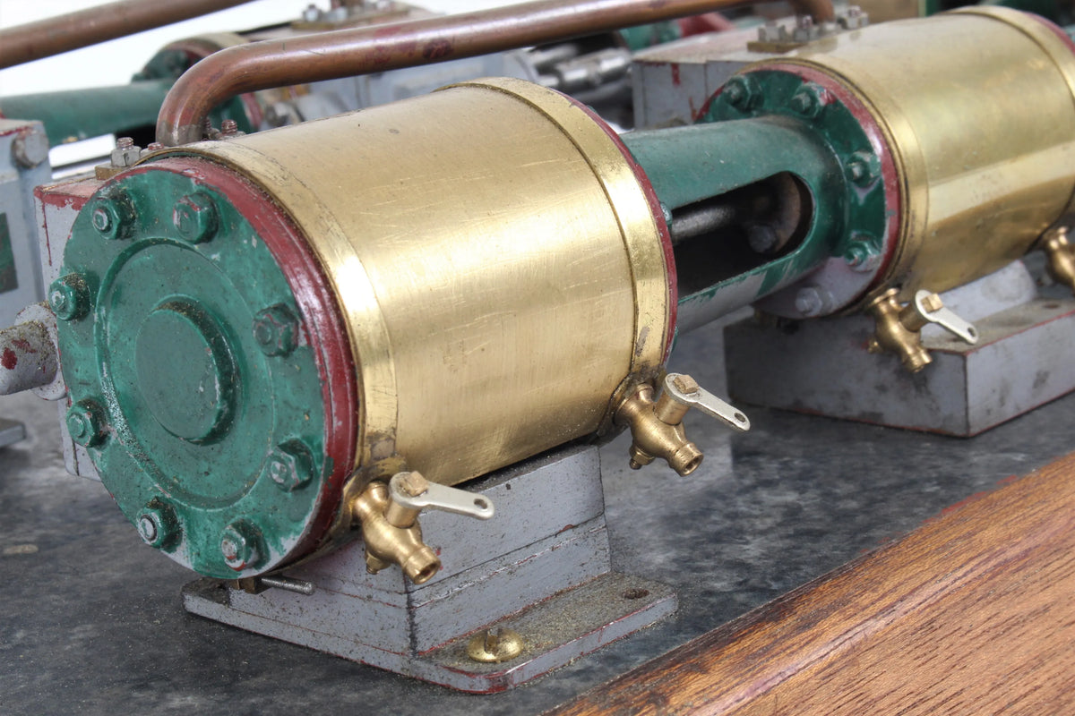 Twin tandem mill engine