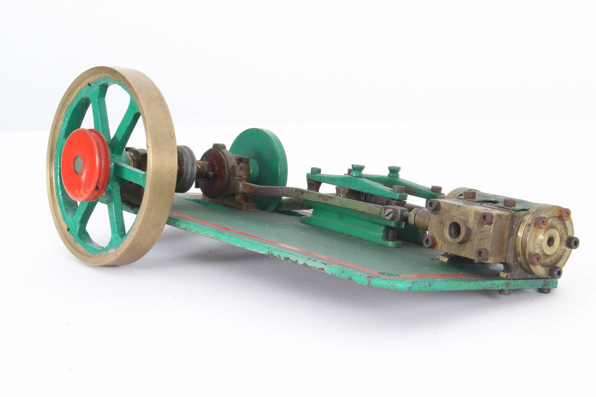 Vintage horizontal engine