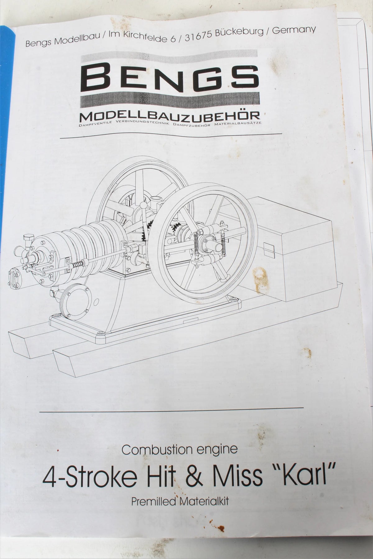 Bengs 4-stroke "Karl" hit & miss engine