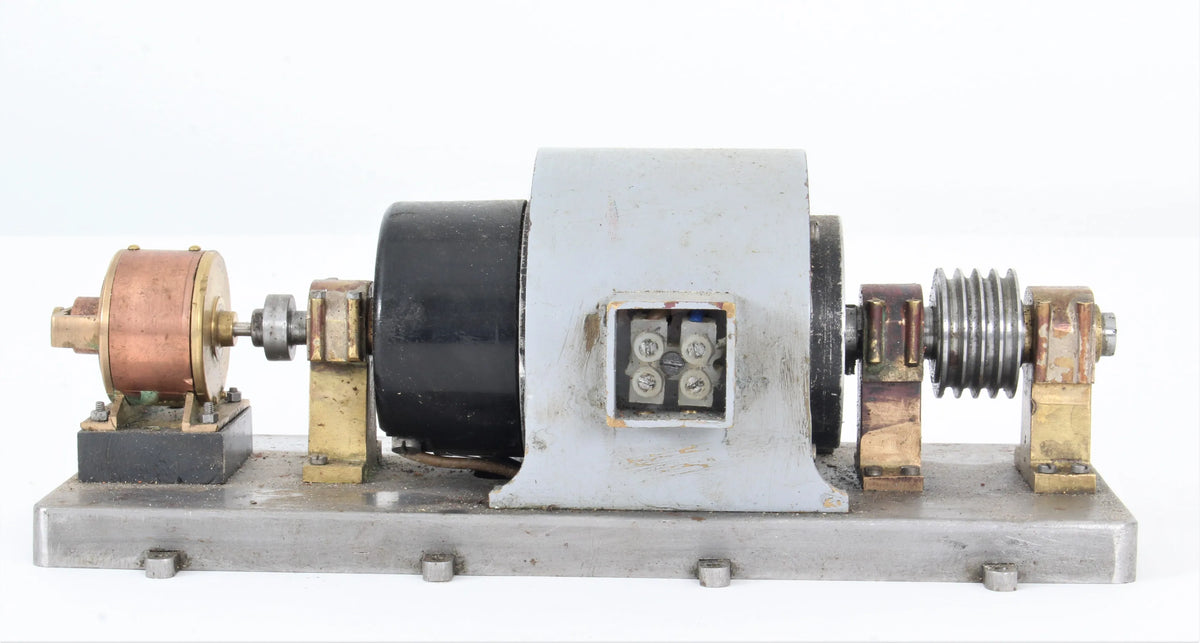Model belt-driven generator