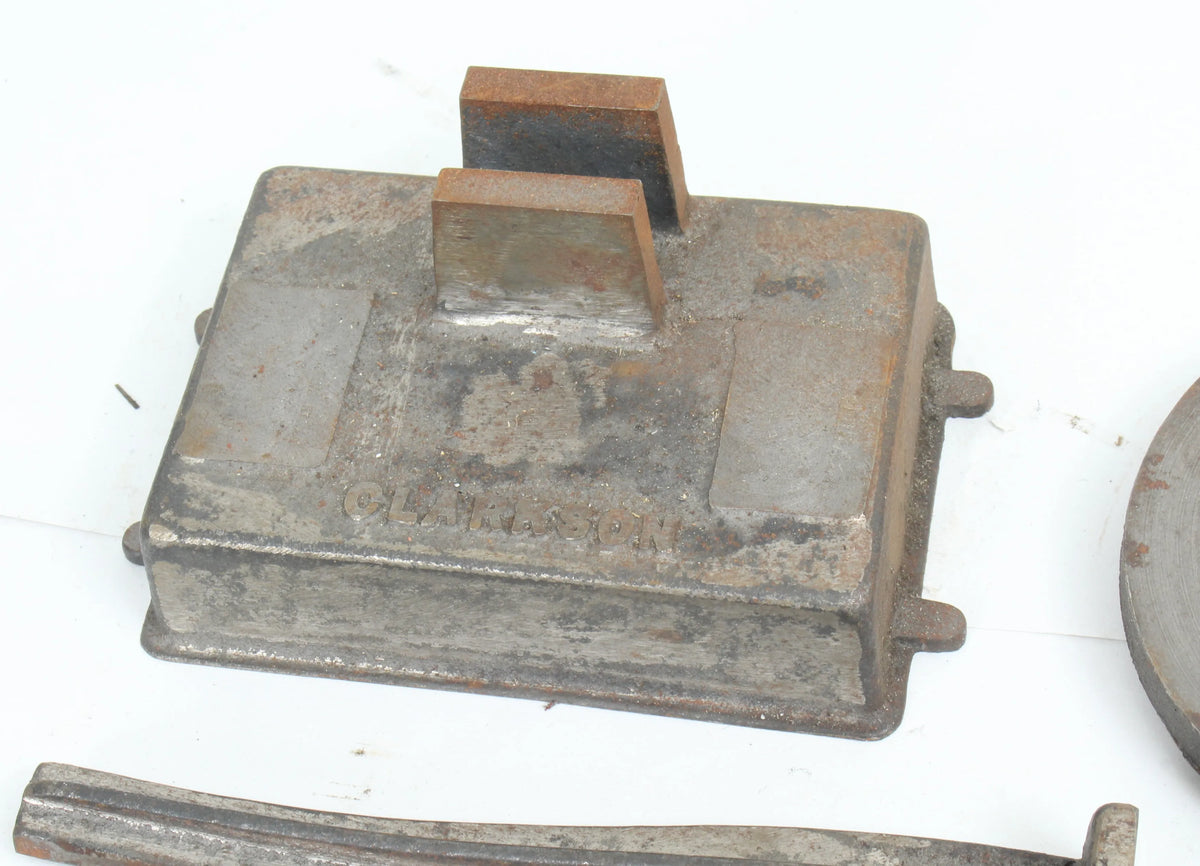 Part-built Clarksons vertical engine