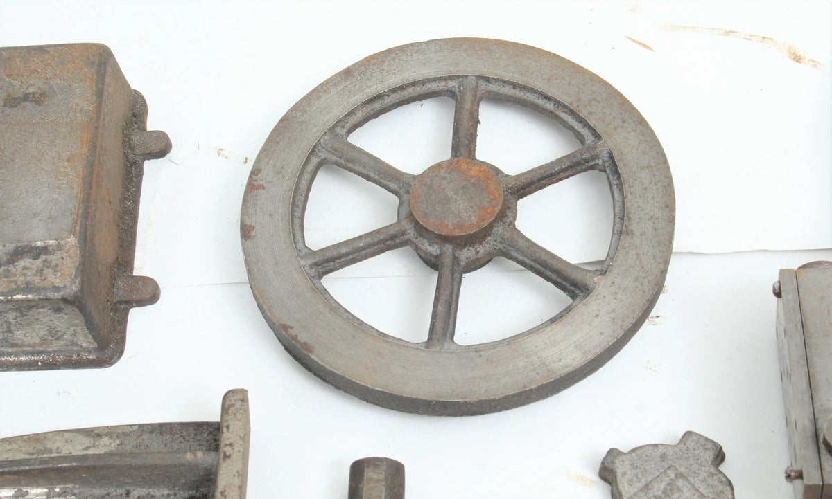 Part-built Clarksons vertical engine