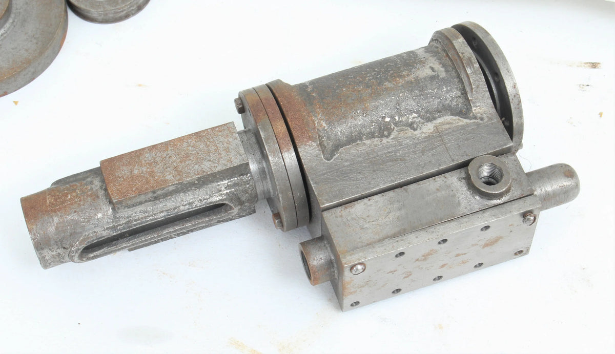 Part-built Clarksons vertical engine