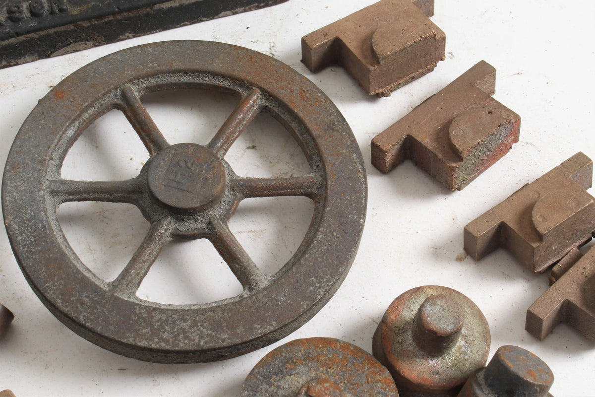 Castings for Clarkson single cylinder horizontal engine