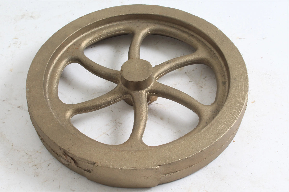 9 inch bronze flywheel casting