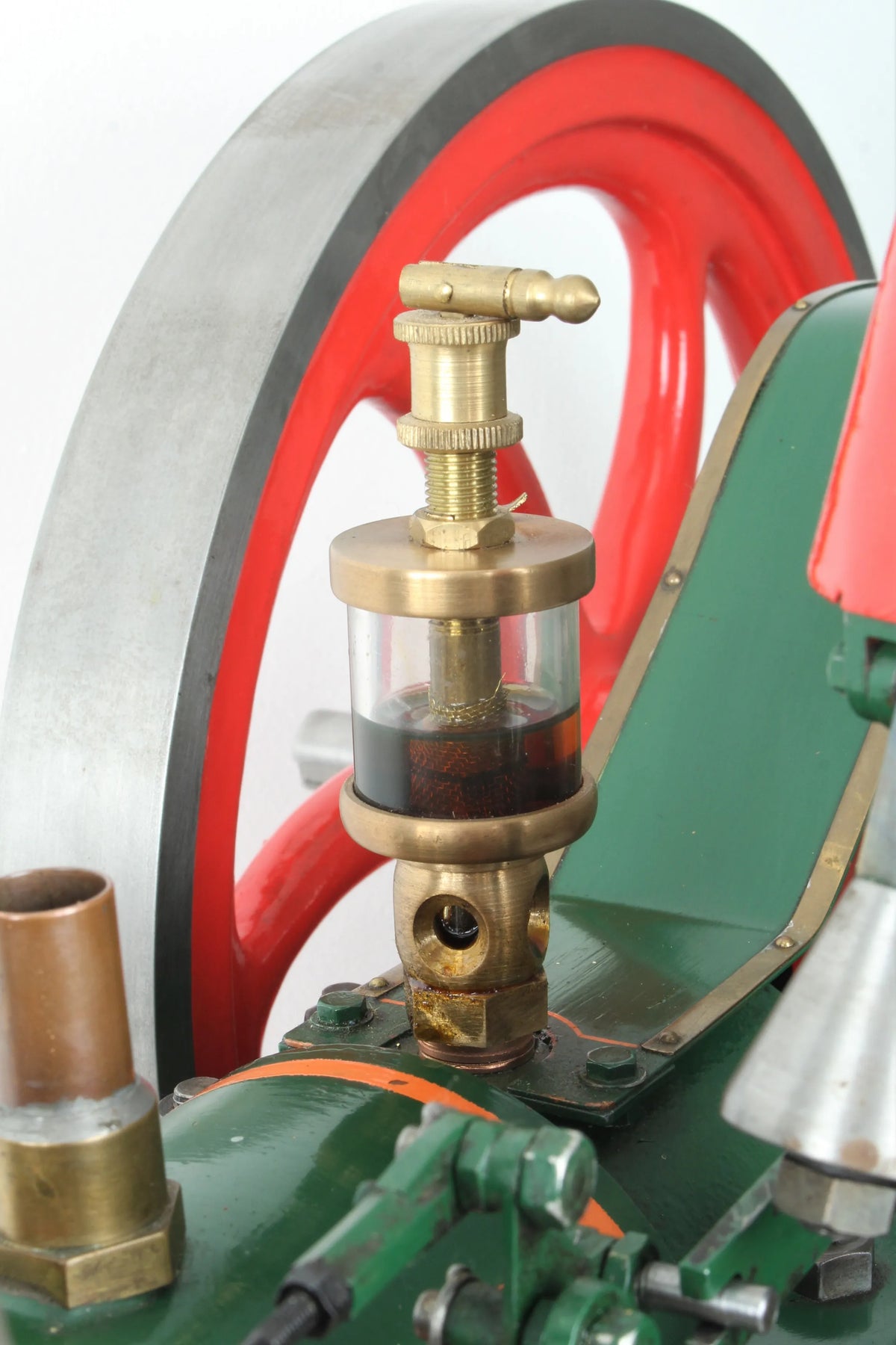 Large model open crank engine