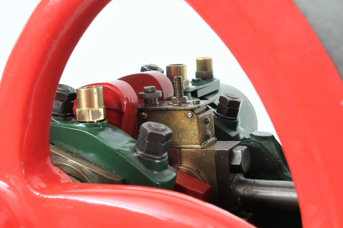 Large model open crank engine