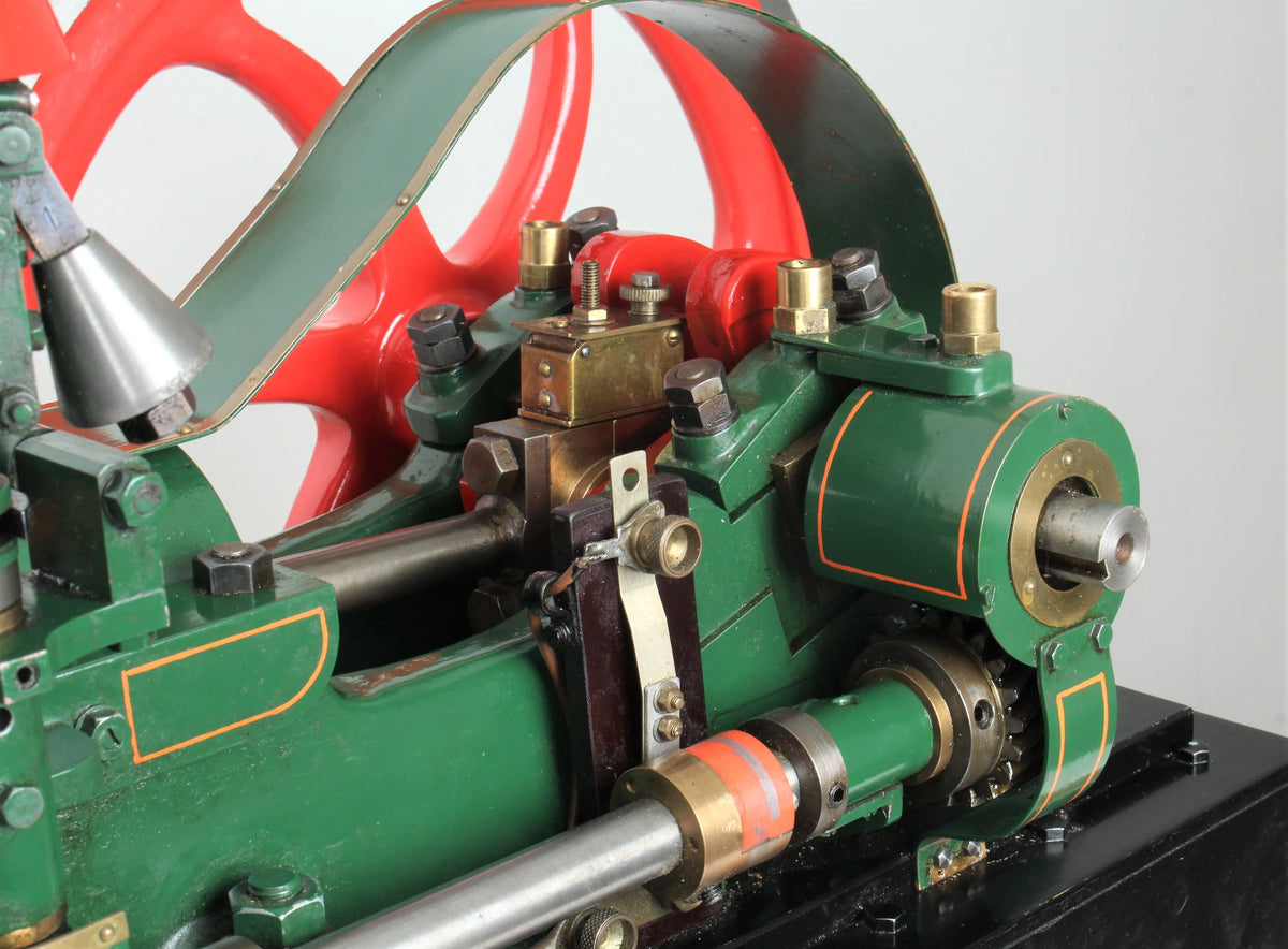 Large model open crank engine