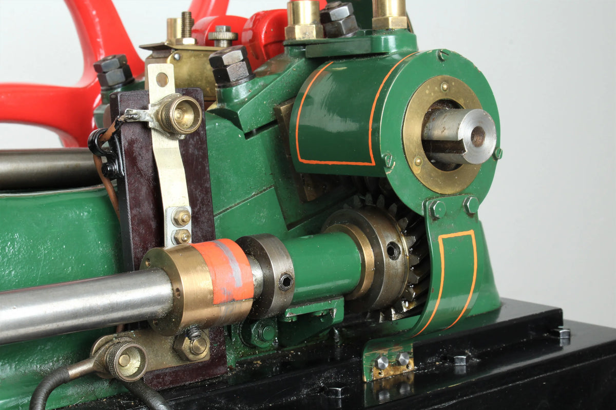 Large model open crank engine
