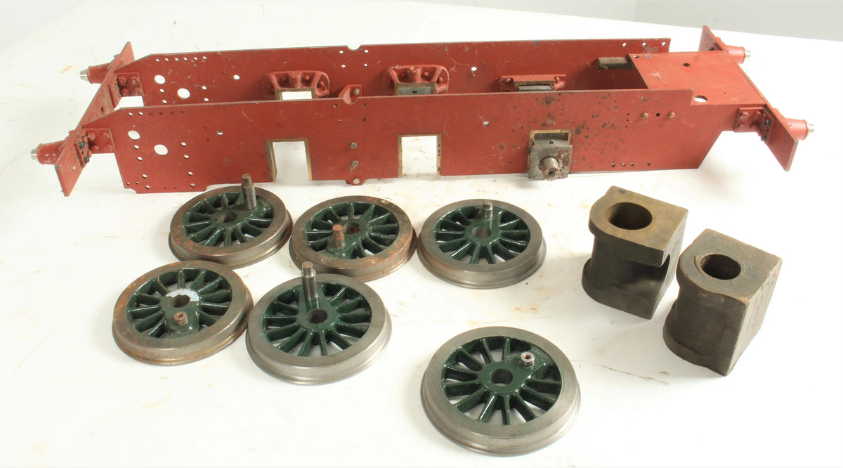 Butch frames, wheels, drawings, cylinder castings