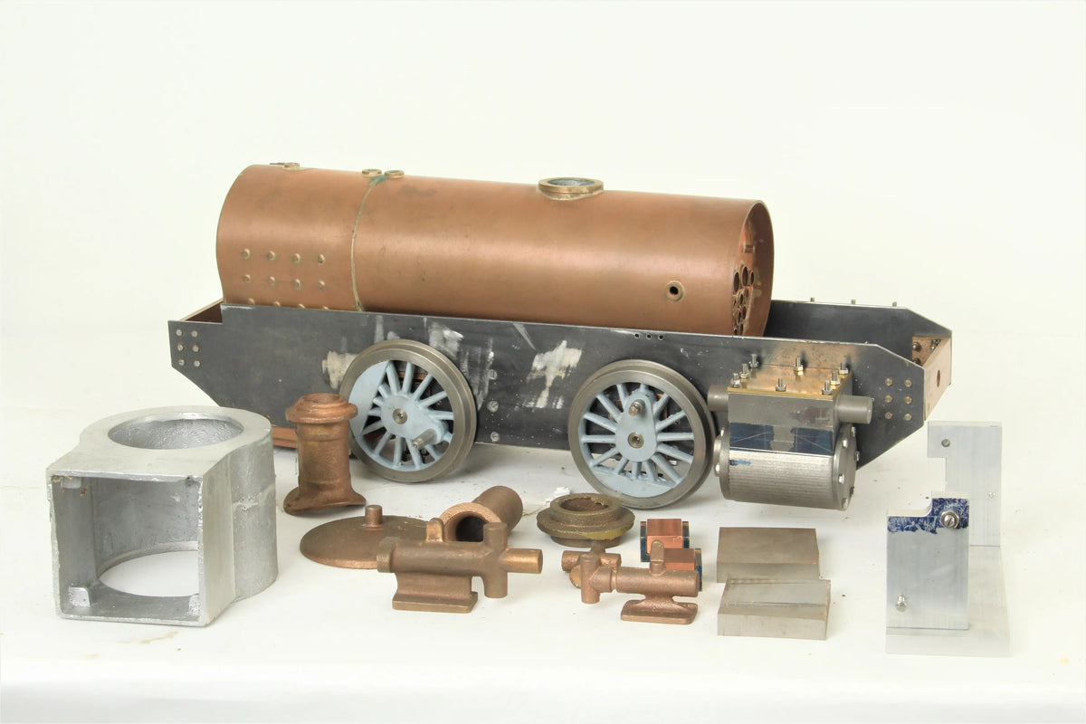 5 inch gauge part-built "Ajax" 0-4-0T