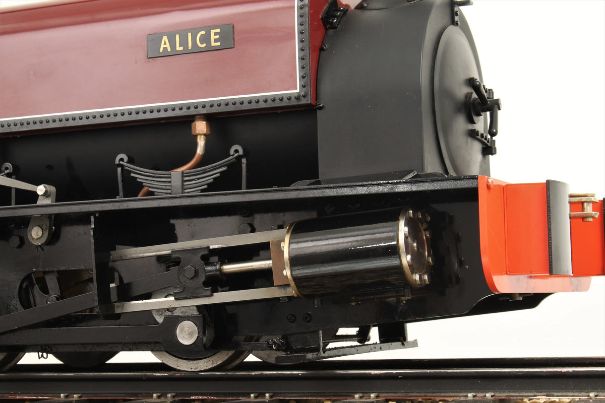 5 inch gauge Hunslet "Alice" 0-4-0ST