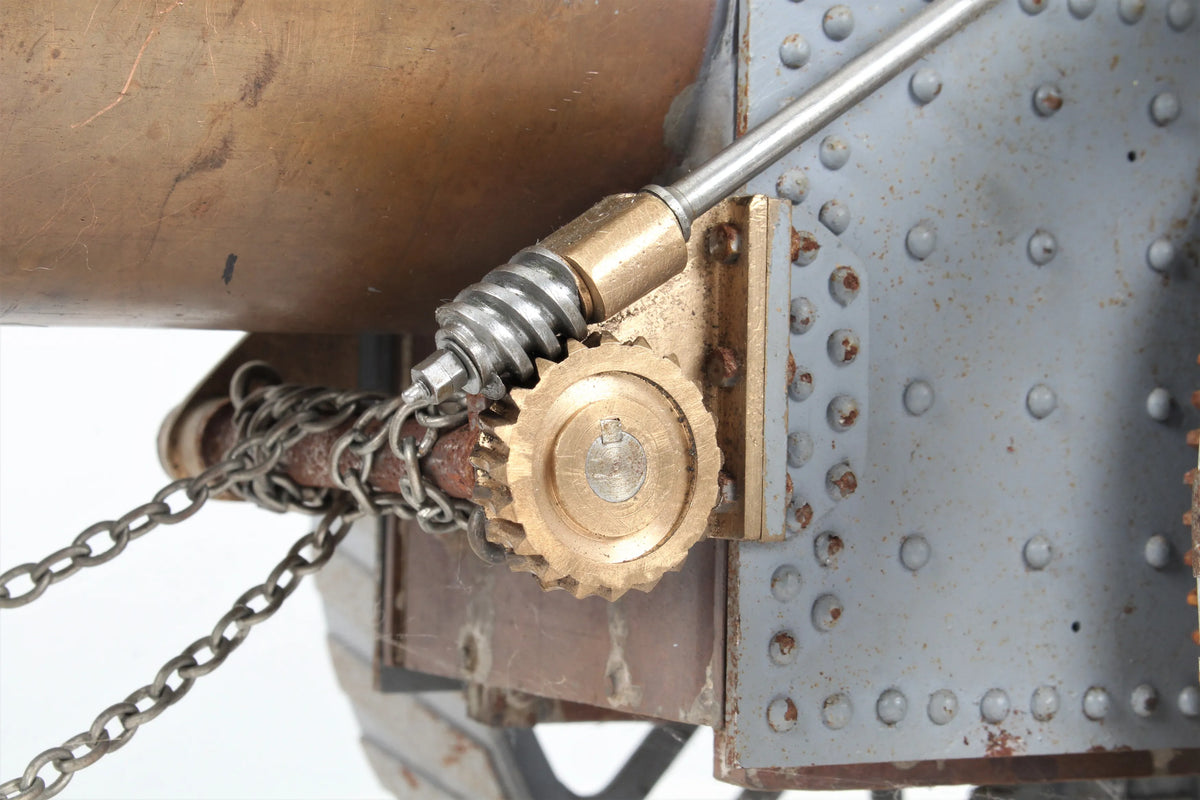 Part-built 1 1/2 inch scale Allchin agricultural engine