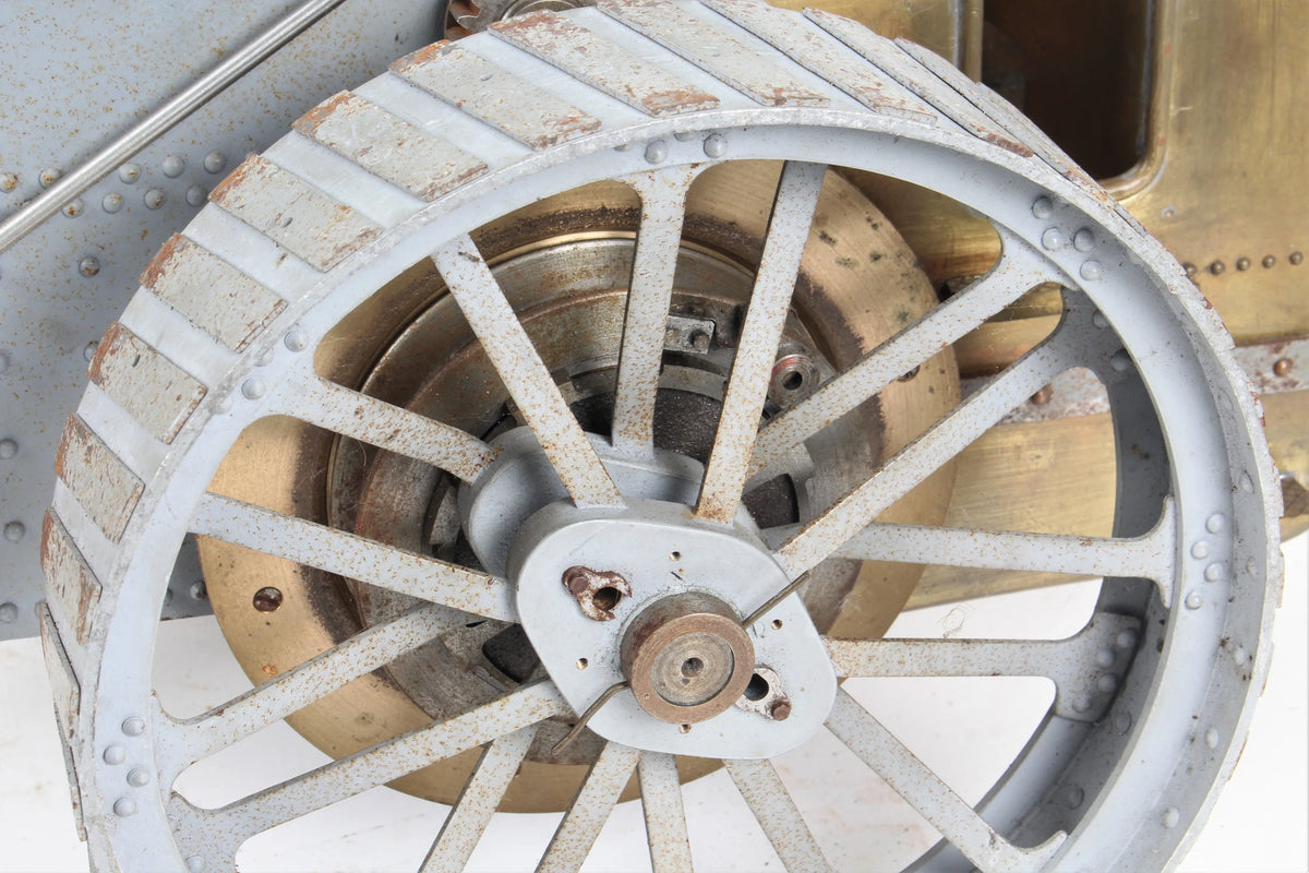 Part-built 1 1/2 inch scale Allchin agricultural engine