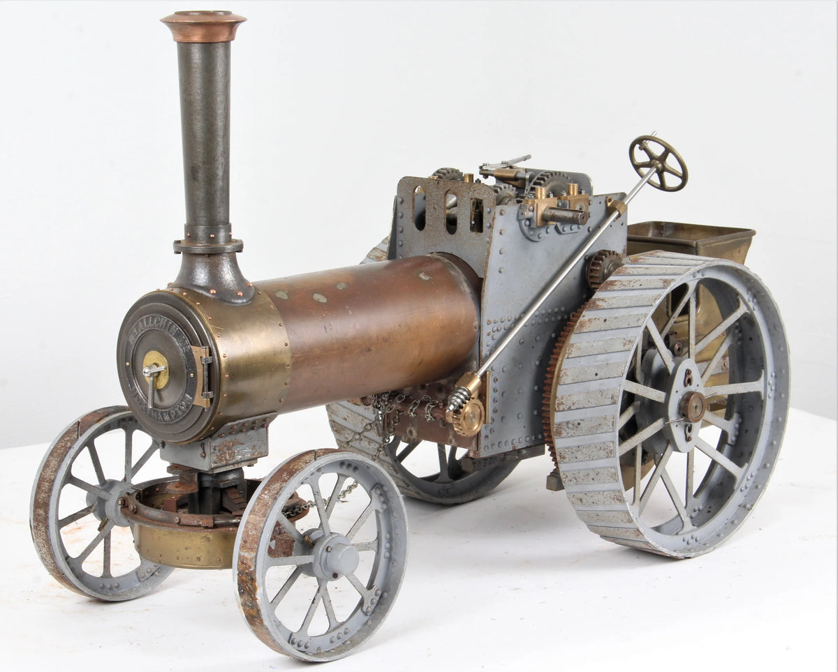 Part-built 1 1/2 inch scale Allchin agricultural engine