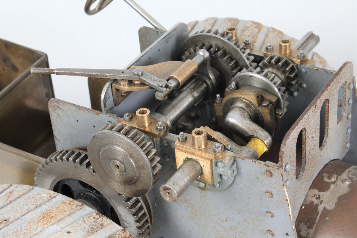 Part-built 1 1/2 inch scale Allchin agricultural engine