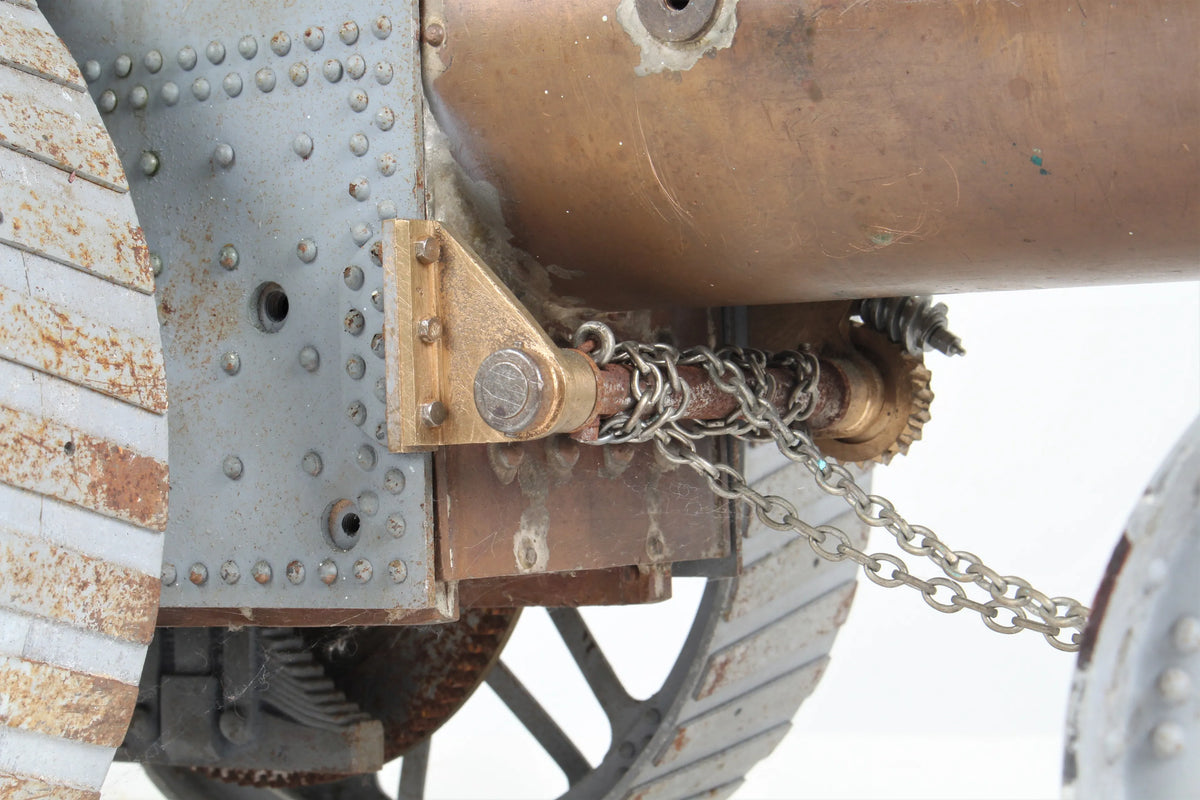 Part-built 1 1/2 inch scale Allchin agricultural engine