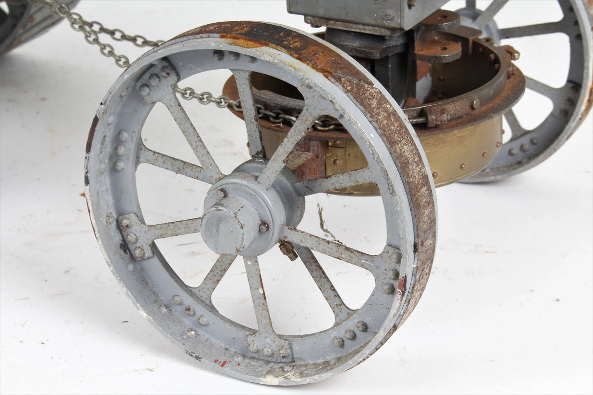 Part-built 1 1/2 inch scale Allchin agricultural engine