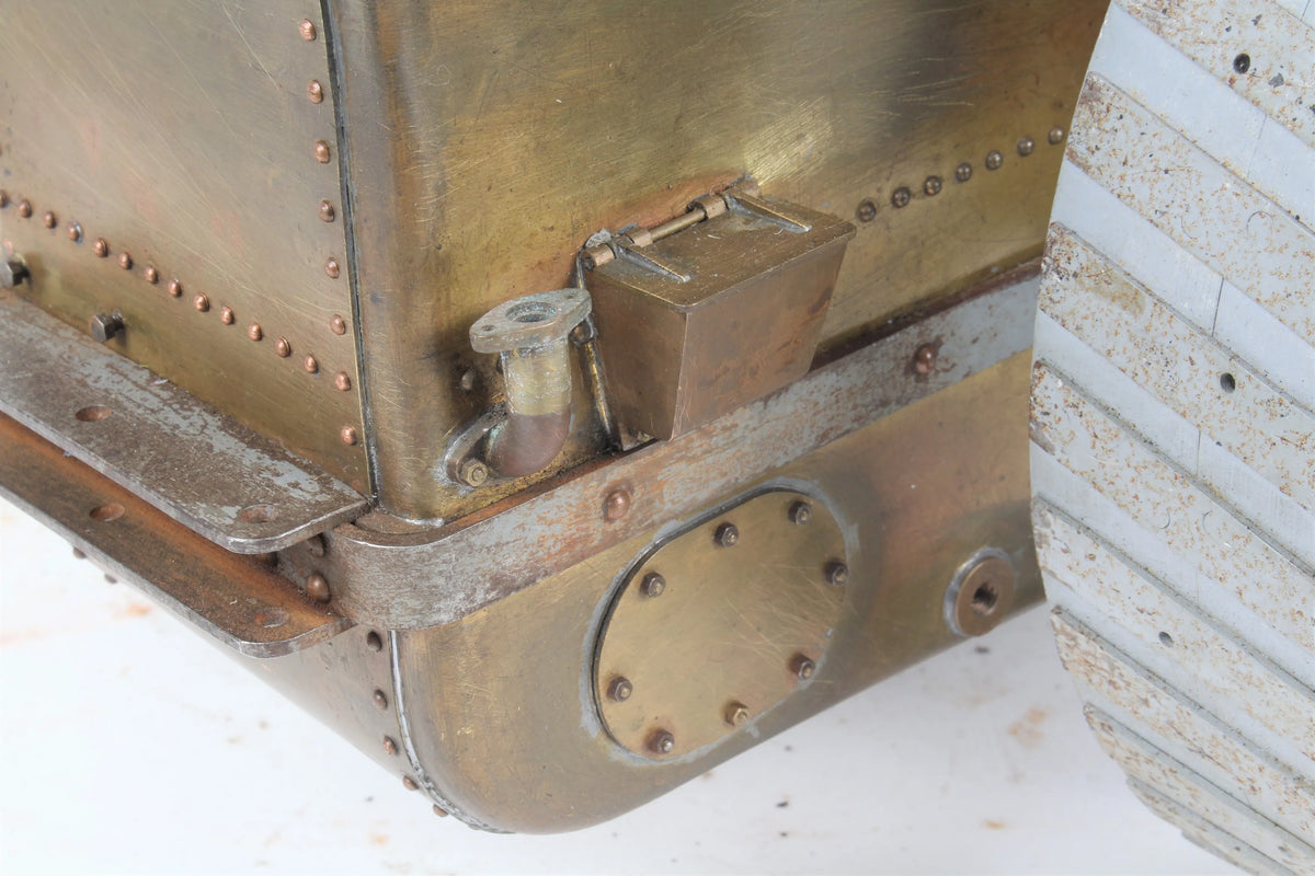 Part-built 1 1/2 inch scale Allchin agricultural engine