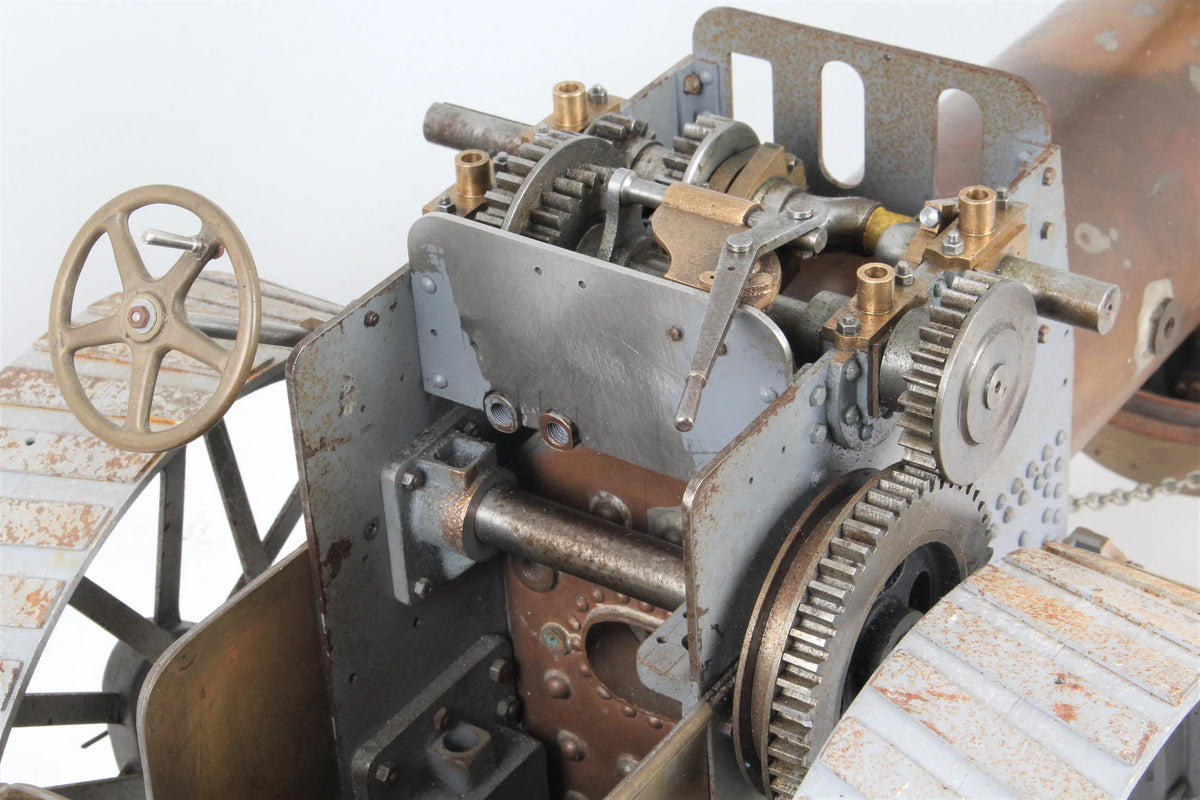 Part-built 1 1/2 inch scale Allchin agricultural engine