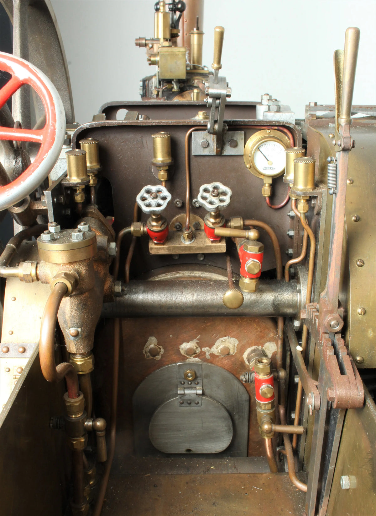 3 inch scale Burrell agricultural engine