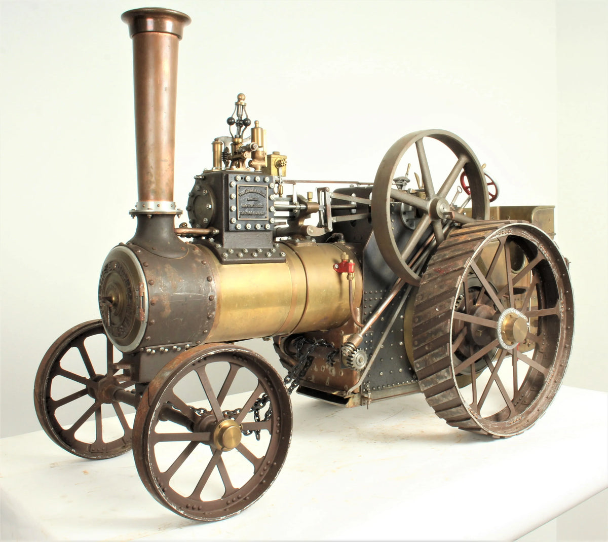 3 inch scale Burrell agricultural engine
