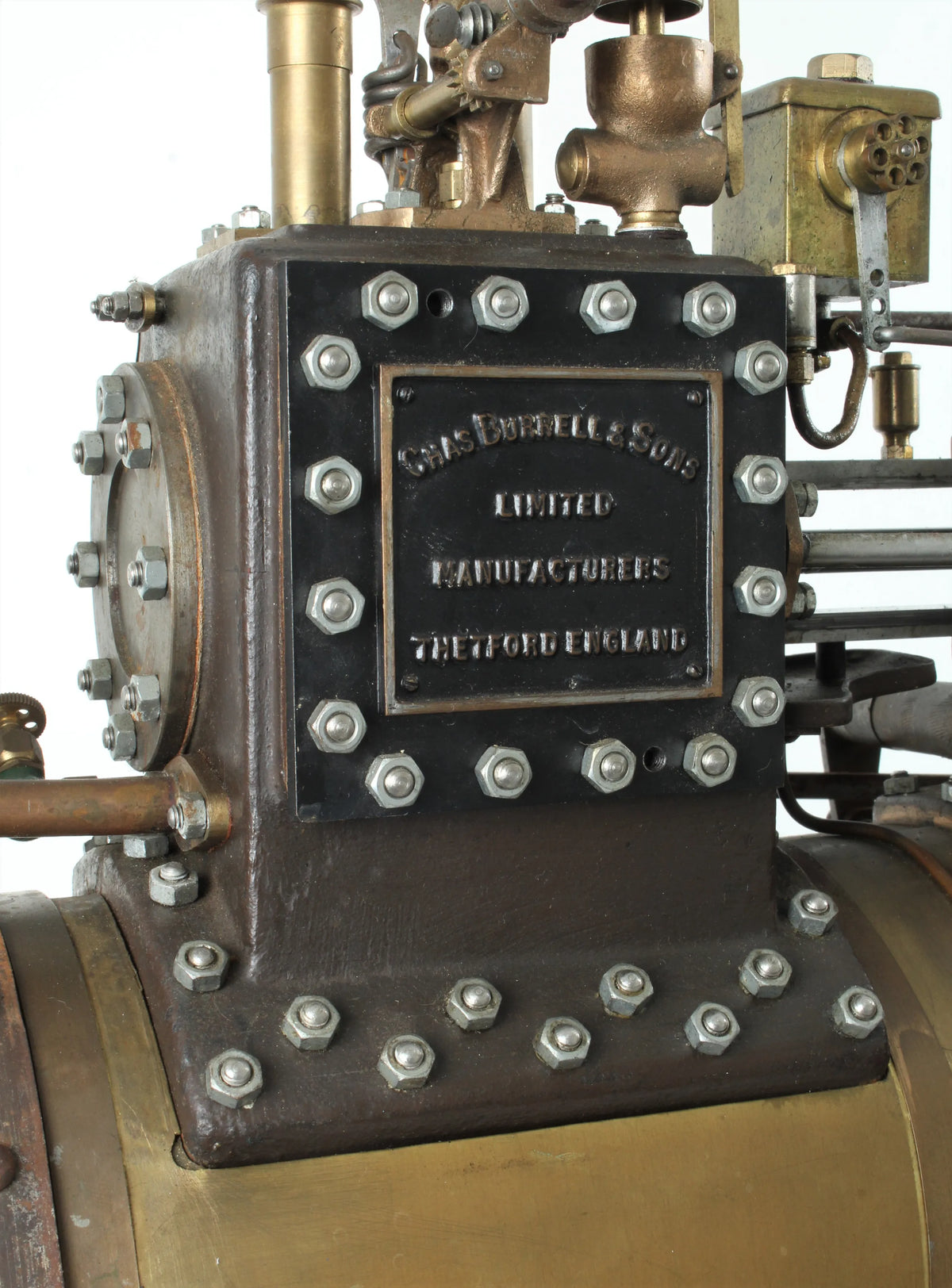 3 inch scale Burrell agricultural engine
