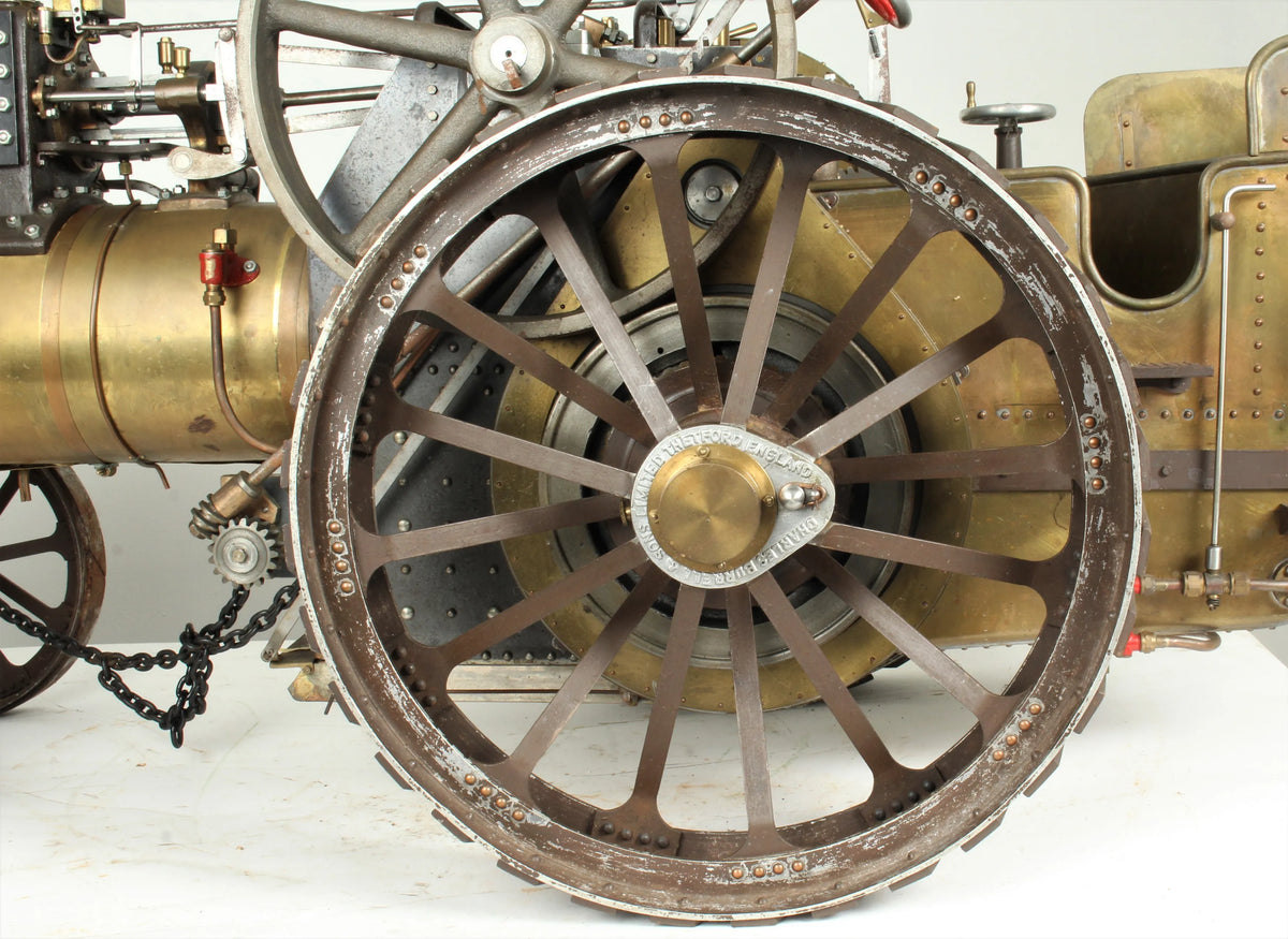 3 inch scale Burrell agricultural engine